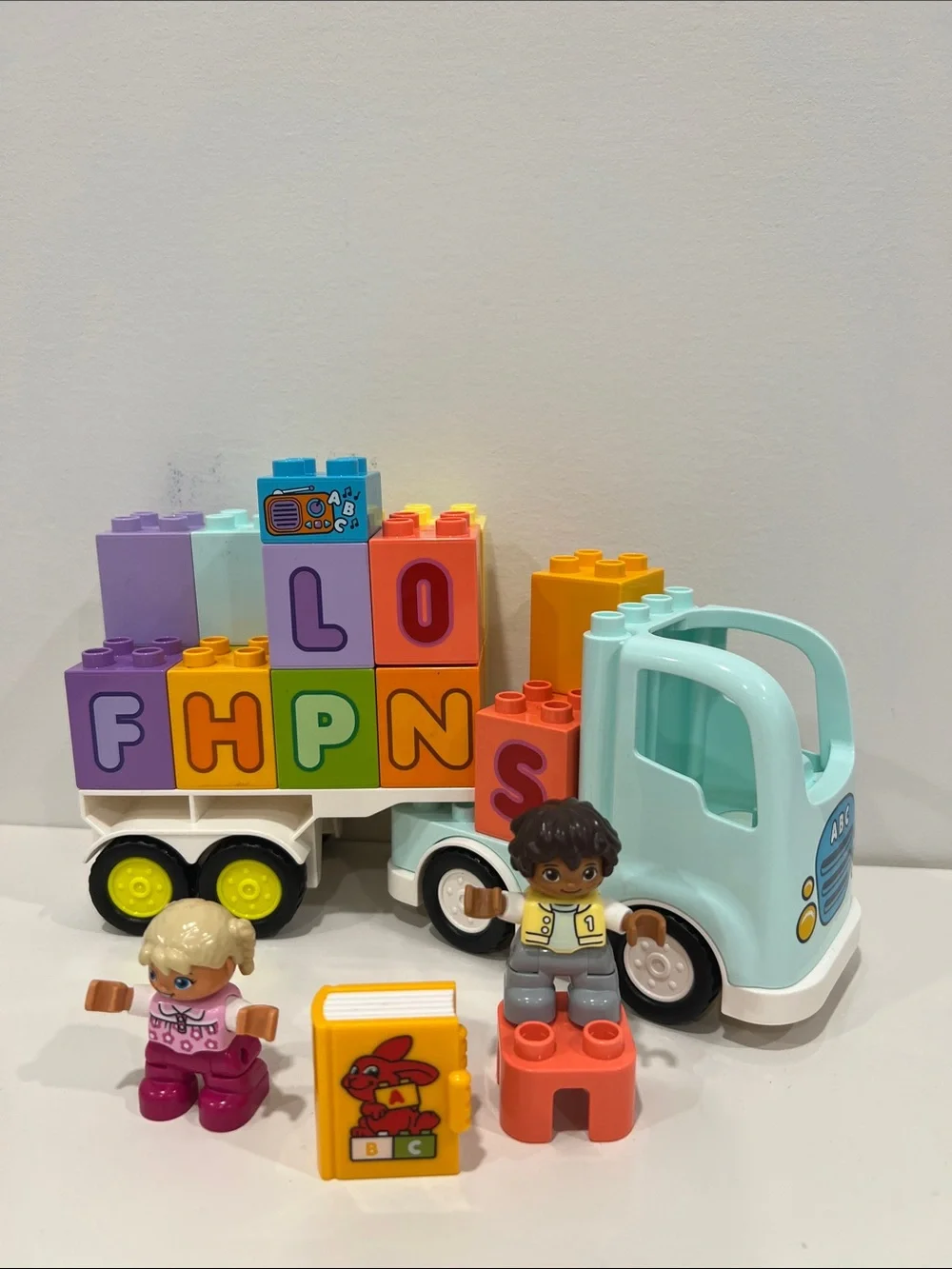 LEGO DUPLO Alphabet Block Truck Toy, ABCs - Educational Toddler Toy